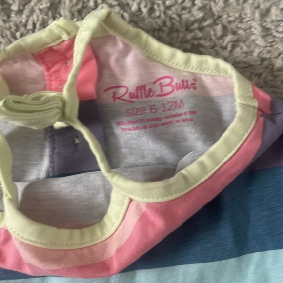 Ruffle Butts summer outfit, 6-12 months - Picture 2 of 3